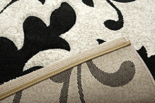 シューズ(女性用) NIKE AIR MAX 90 G 22.5cm トルコ製 ラグマット/絨毯 【約80×140cm ブラック】 長方形 抗菌防臭