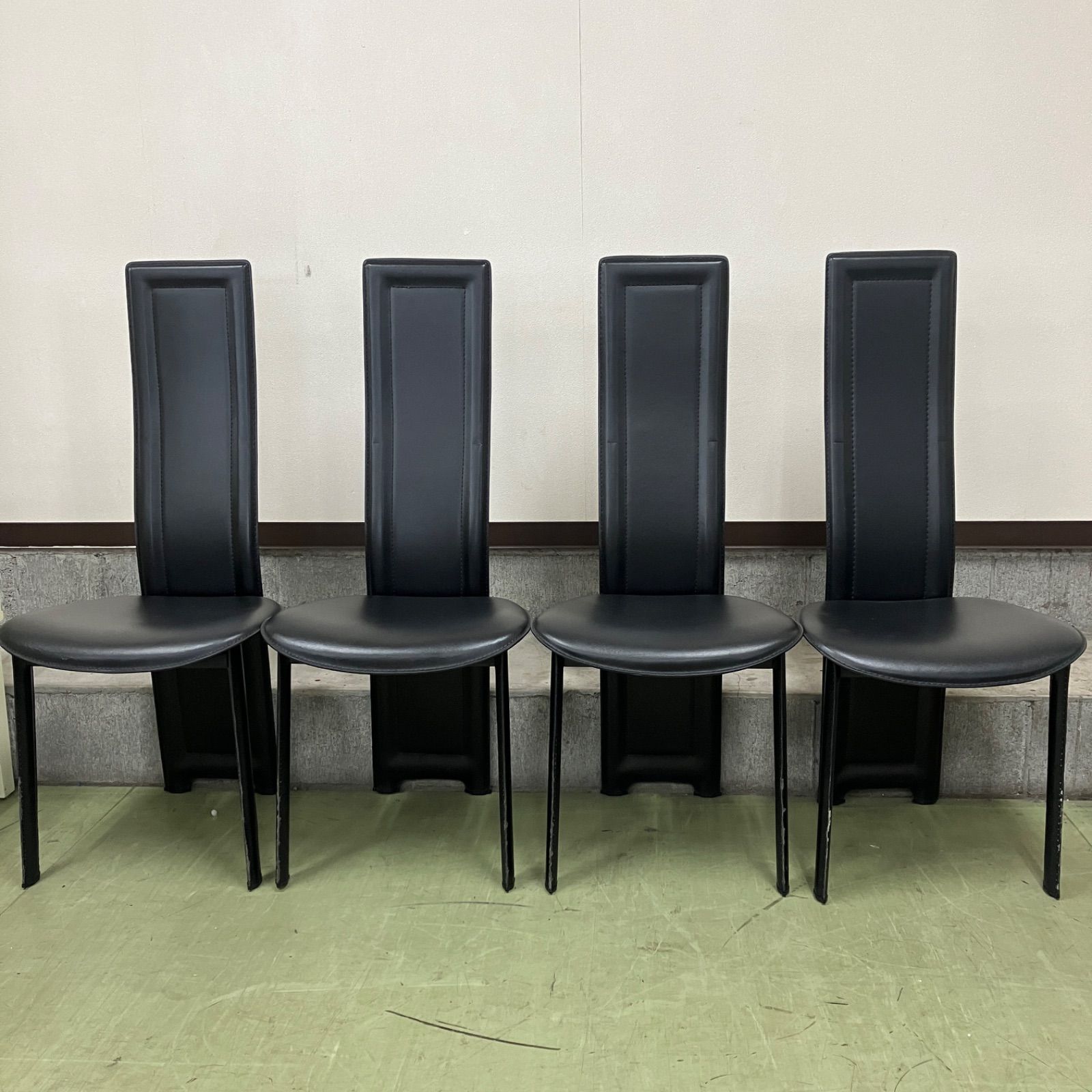 【3月まで】IDC大塚家具 椅子　8391本革 ハイバックチェア　1脚牛革　F 3月まで】IDC大塚家具 椅子 8391本革 ハイバックチェア 1脚牛革 E 3月