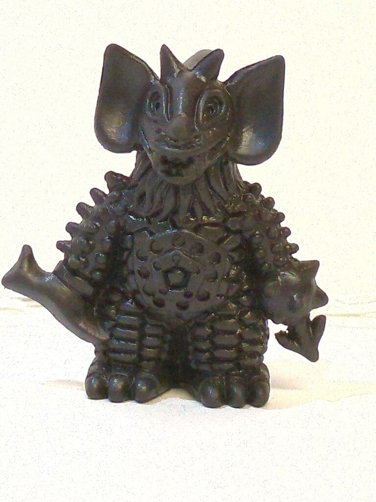 ポピー 怪獣消しゴム 怪獣消しゴム7期 タイラント 黒