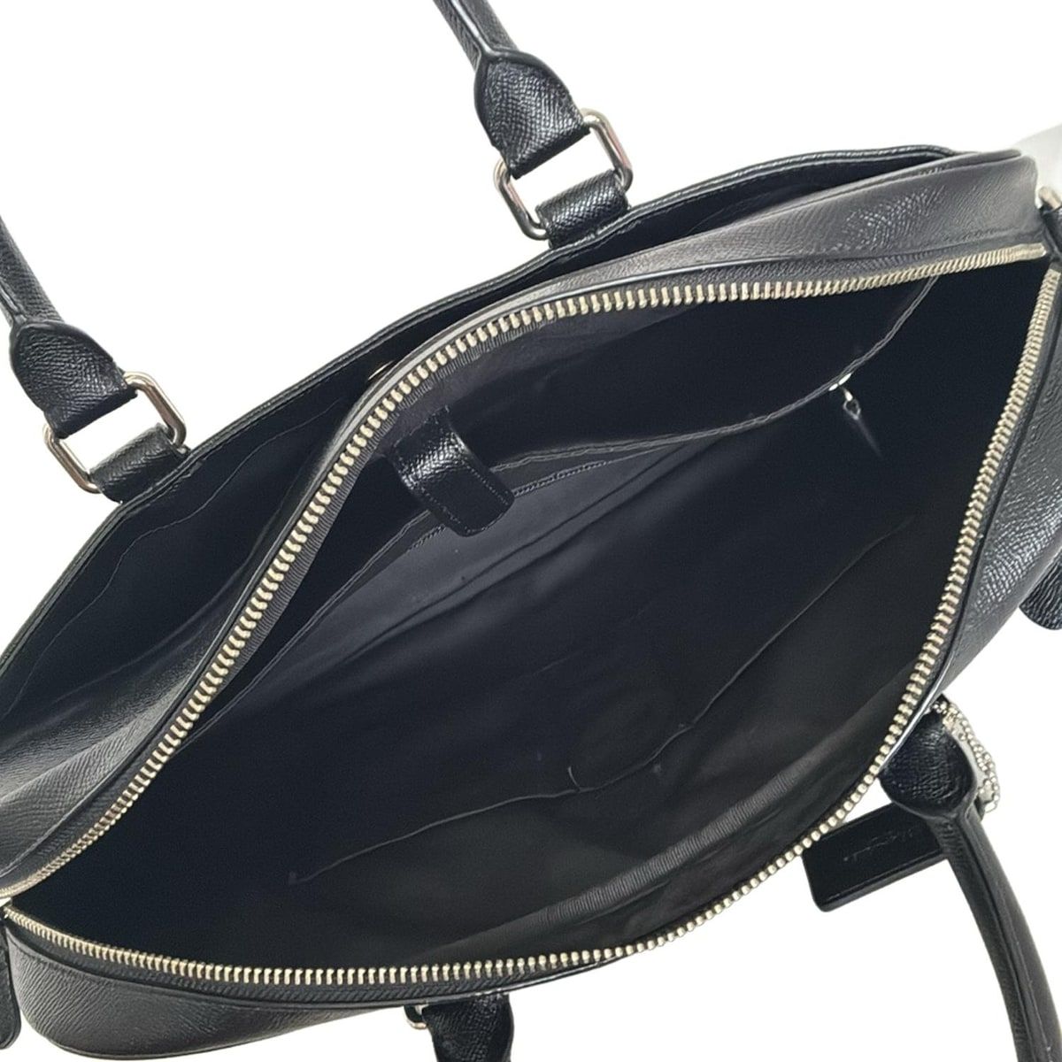 COACH(コーチ) ビジネスバッグ ペリー F59057 黒 レザー - メルカリ