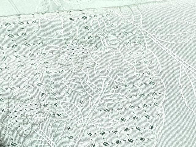 平和屋着物○中国三大刺繍 汕頭刺繍 スワトウ刺繍 総刺繍 長襦袢 袷