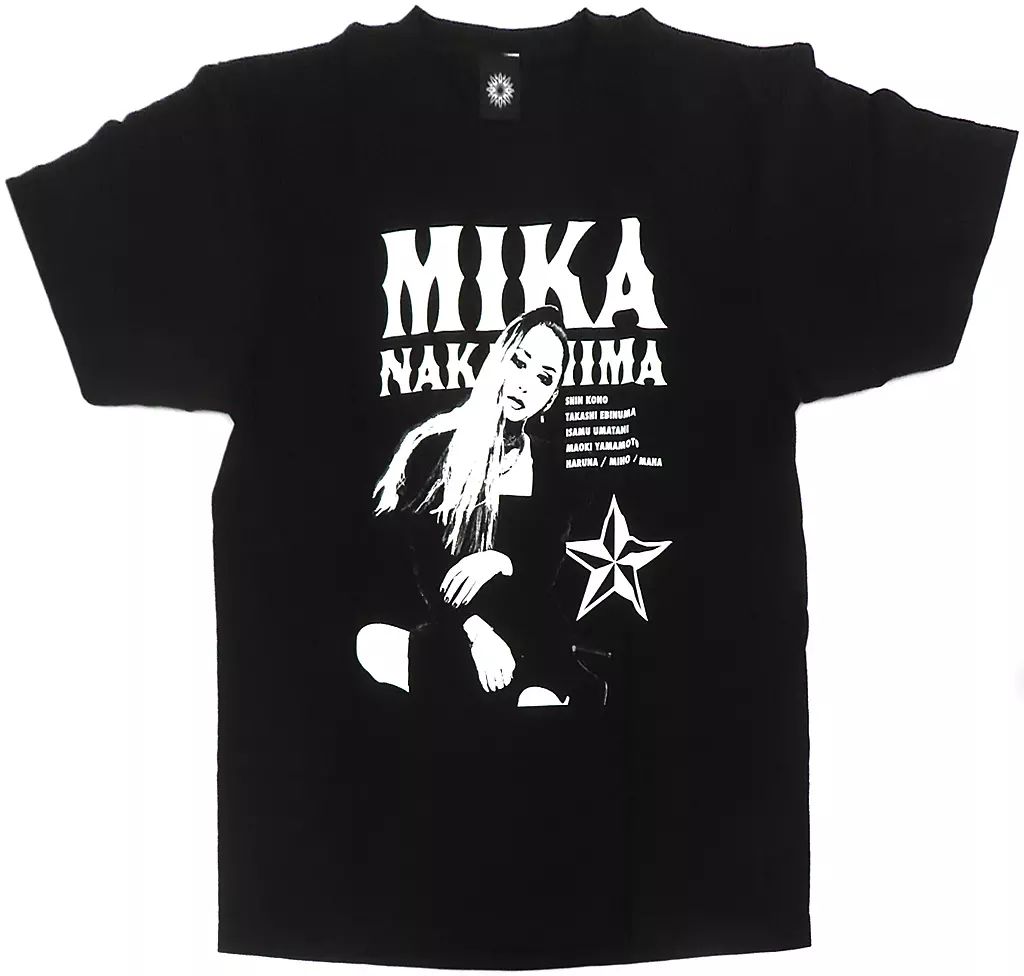 中古】Tシャツ 中島美嘉 Tシャツ ブラック Lサイズ 「MIKA
