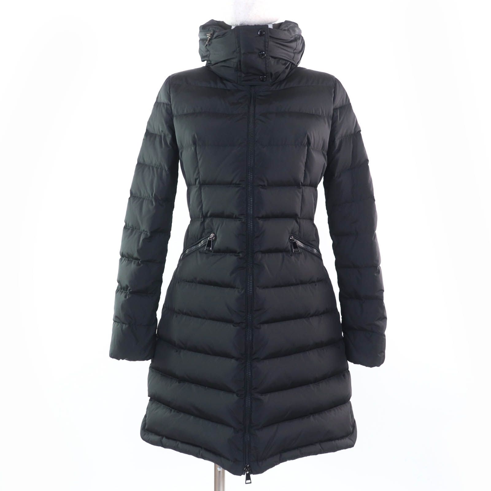 MONCLER FLMME 0 レディース 美品☆MONCLER モンクレール FLAMMETTE フラメッテ ロゴワッペン
