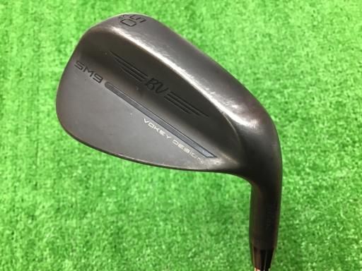 タイトリスト VOKEY SPIN MILLED SM9 ジェットブラック 50°|12°F ウェッジ WG BV 105 フレックスその他 メンズ 男性用 右利き 右用 Cランク ゴルフクラブ