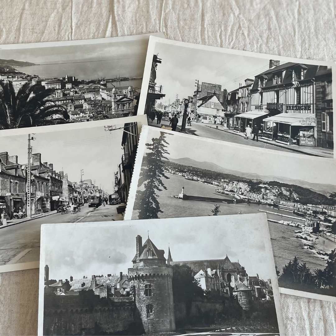 特別価格】アンティーク ポストカード フランス直輸入 お城 街並み