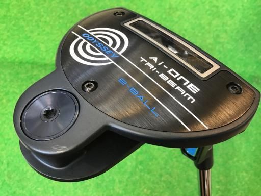 オデッセイ Ai-ONE TRI-BEAM 2-BALL CH 34インチ パター PT STROKE LAB 90 スチール フレックスその他 メンズ 男性用 右利き 右用 Cランク ゴルフクラブ