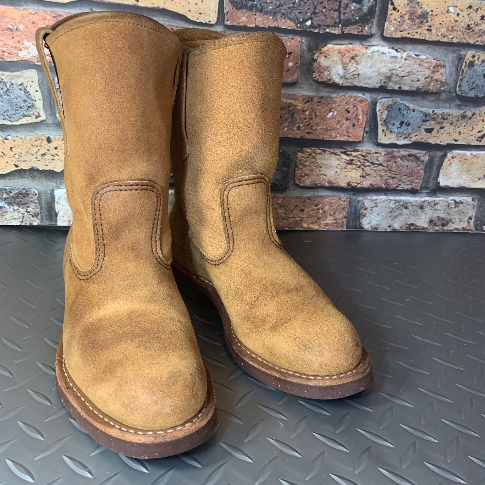 【値下げ】レッドウィング　スエード　ペコスブーツ US5 1/2 値下げレッドウィング スエード ペコスブーツ US5 1⁄2 廃盤品