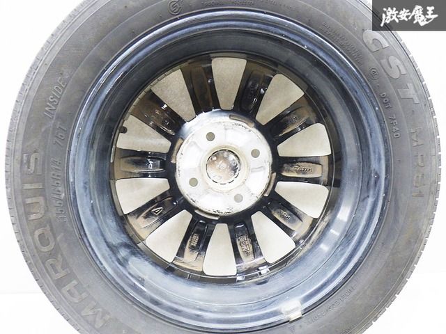 ダイハツ純正　タントカスタム　LA600S　タイヤホイール4本セット la610 ◇23年溝ありタイヤ付き◇ 純正 LA600S LA610S タントカスタム