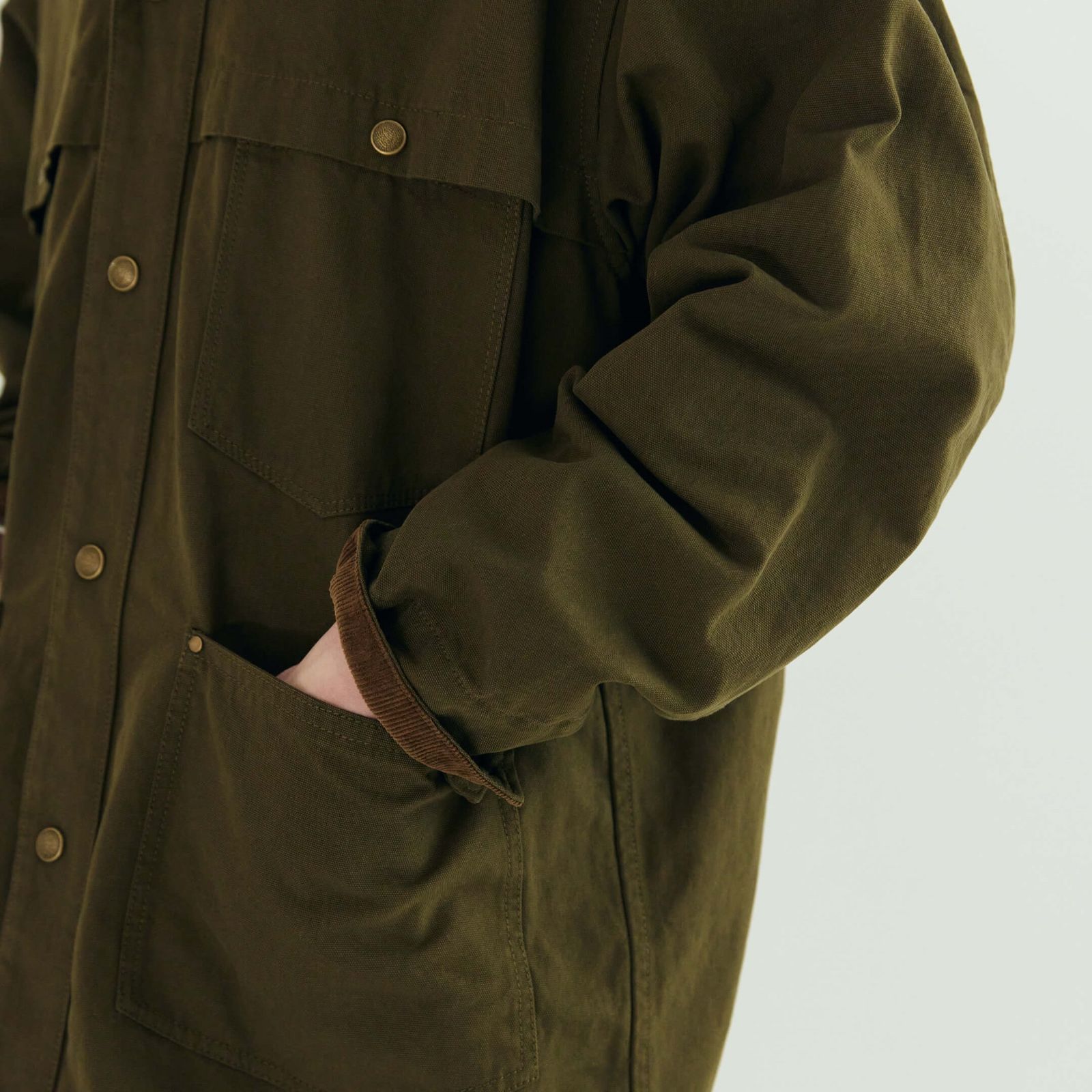 ARMY TWILL アーミーツイル DUCK LOGGER JACKET ダック ロガー ジャケット ミリタリー シャツジャケット KHAKI 新品 - メルカリ