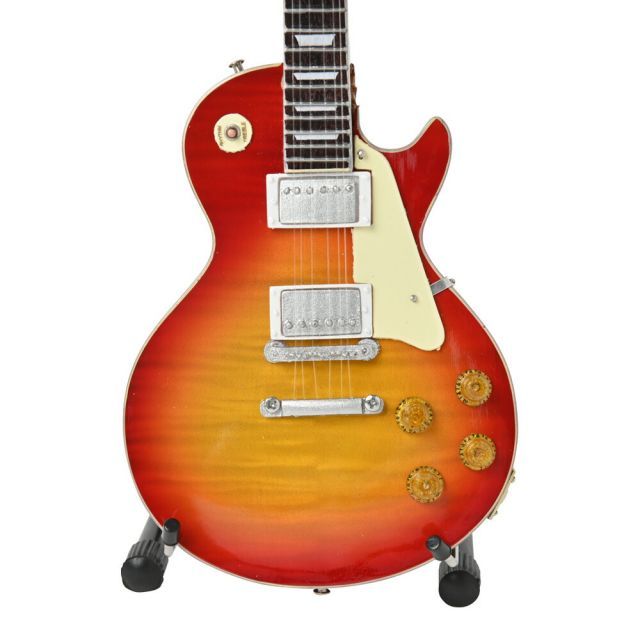 ギター　ミニチュア　Gibson LES PAUL　送料込 ミニチュア 楽器 ギター1959 レスポール トム マーフィー