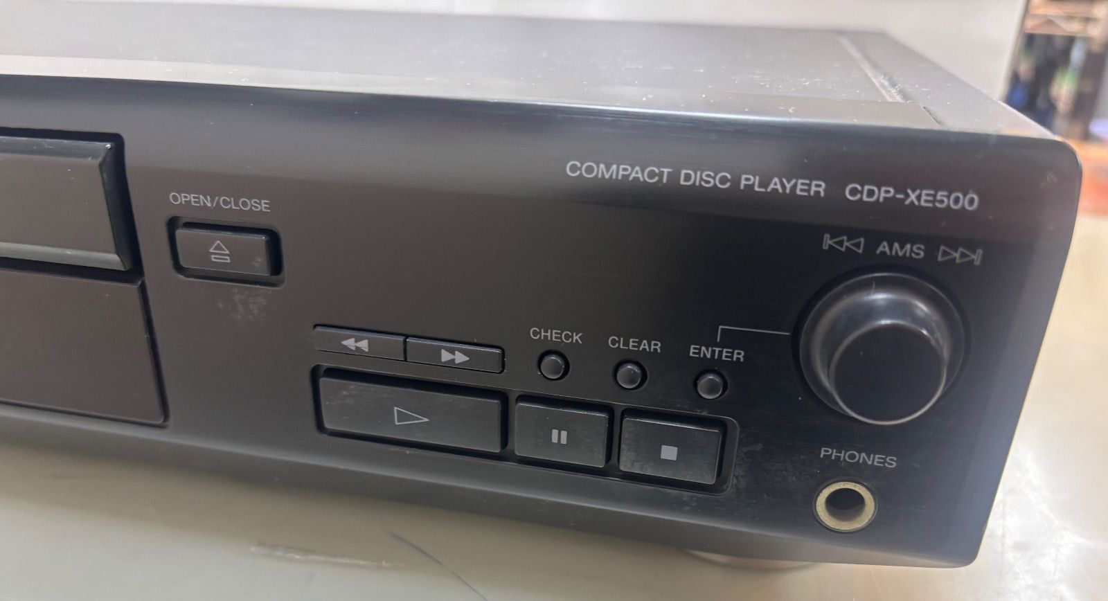 ◇SONY CDプレーヤー ディスクプレーヤー CDP-XE500 【公式通販】