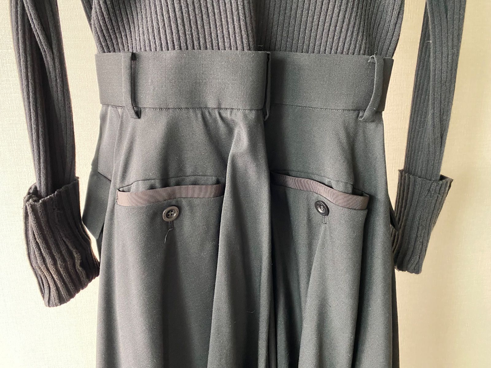 サカイ sacai アシンメトリーワンピース size1 5529 - メルカリ