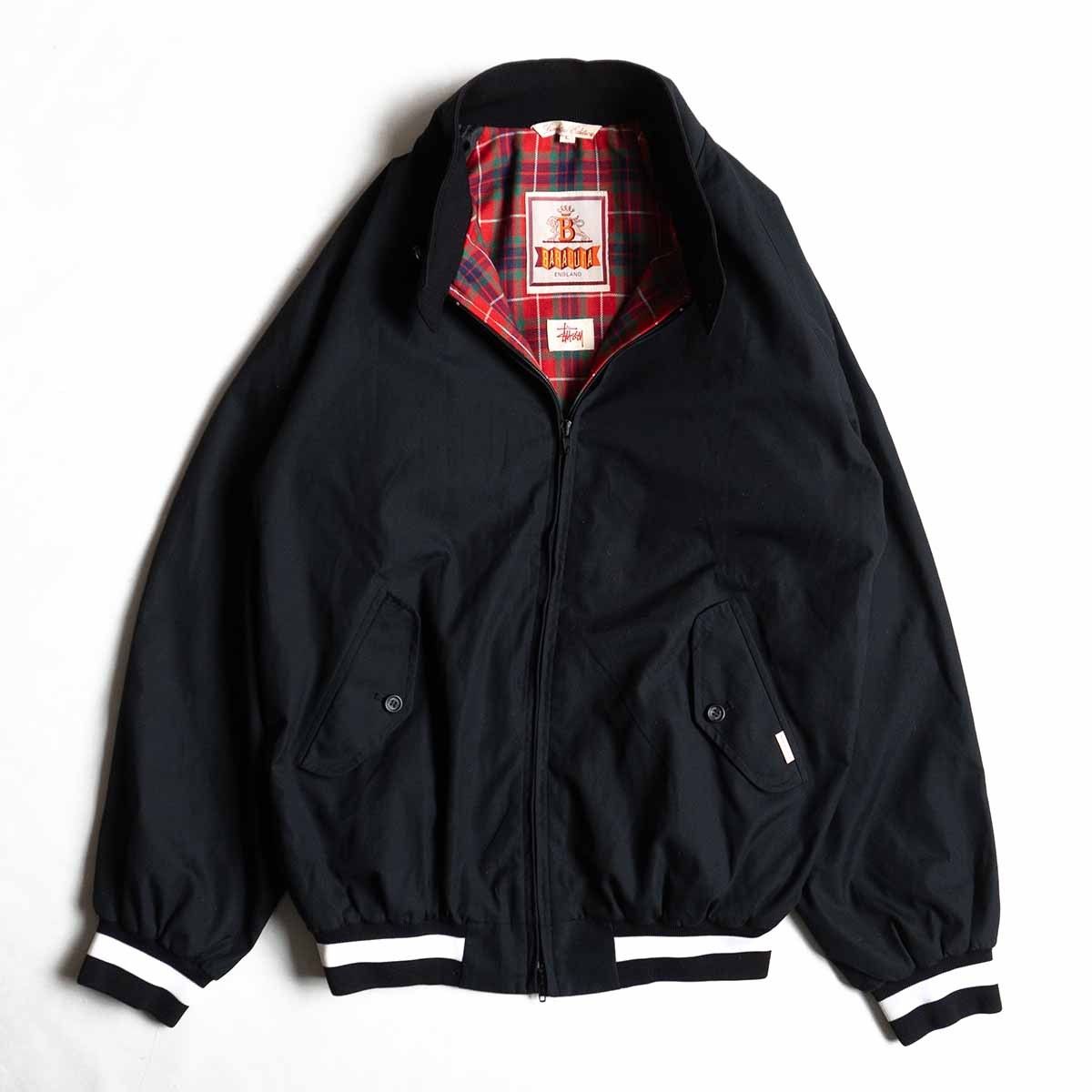 BARACUTA × STUSSY G9 スウィングトップ ハリントンジャケット L バラクータ ステューシー ブラック 25050318