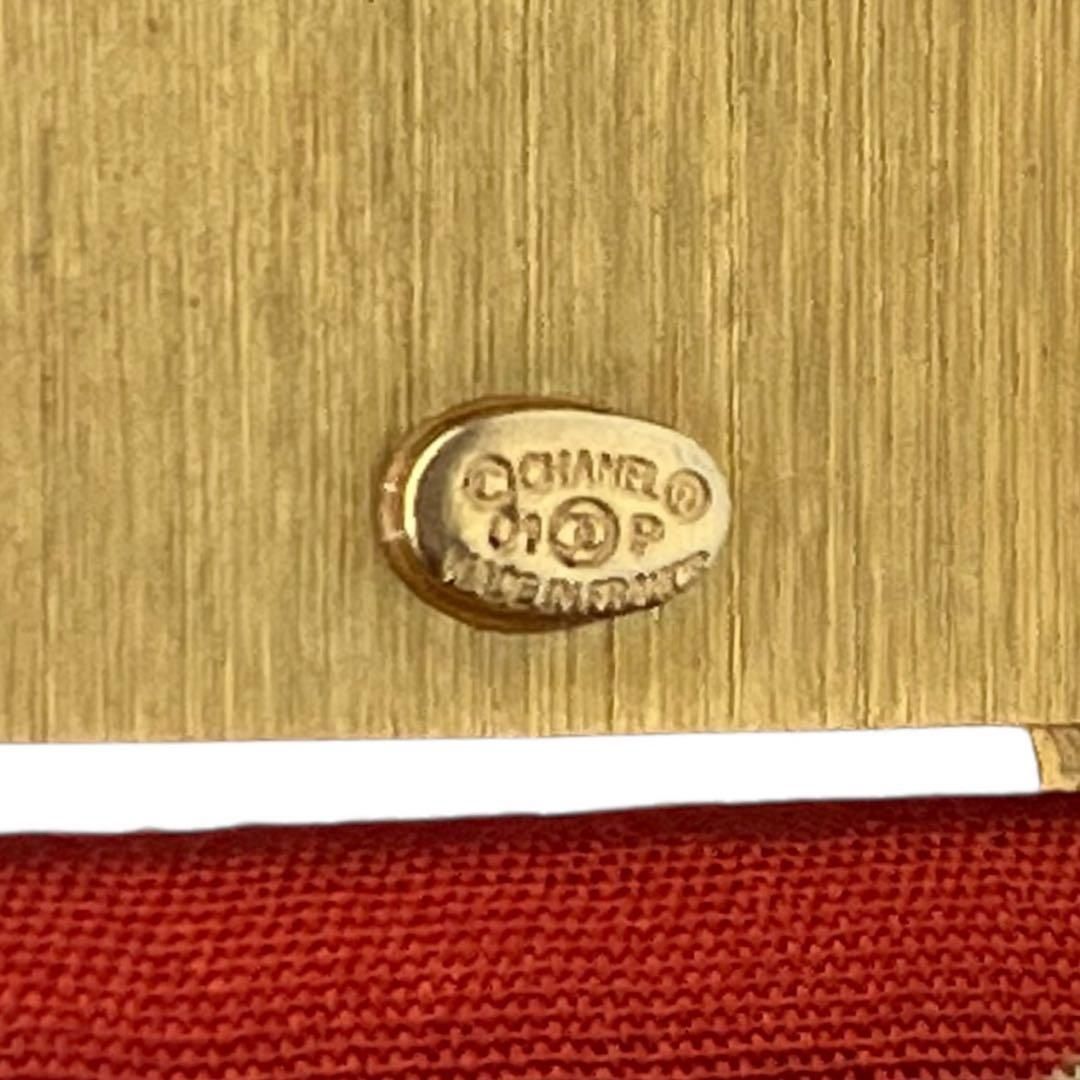 ⭐️良品⭐️ シャネル ココマーク ロゴ ベルト キャンバス レッド