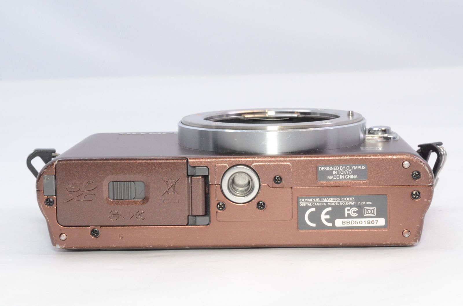 OLYMPUS オリンパス PEN mini E-PM1 ボディ ブラウン