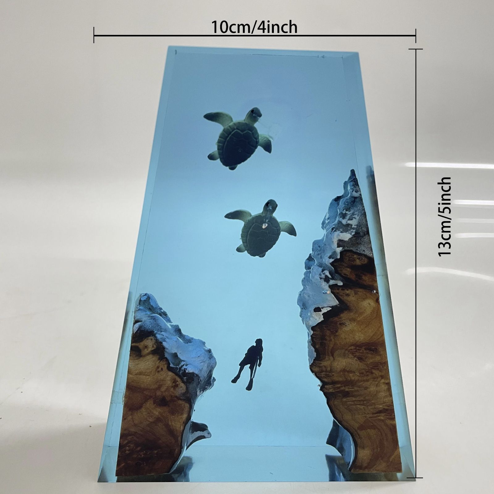 レジンランプ タートル ナイトランプ テーブルランプ 室内 装飾 インテリア リビング 置物 海 USTAUSTRALIA_COM_AU