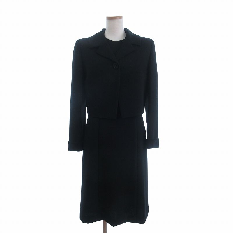 【東京イギン】日本製ブラックフォーマル 喪服 ワンピース 東京イギン セットアップ ブラックフォーマル 喪服 ジャケット