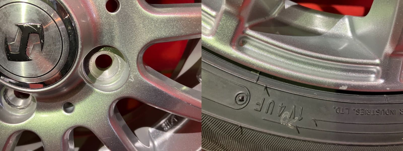 スタッドレスタイヤホイールセット 155