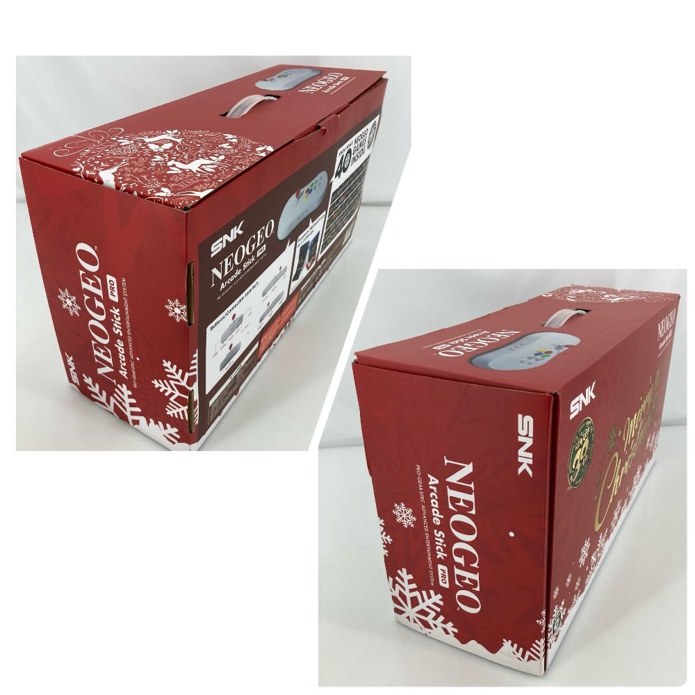 05w15782T NEOGEO ネオジオ アーケードスティック プロ Arcade Stick Pro クリスマス 版 通電 済み ゲーム 品 UP786_INFO
