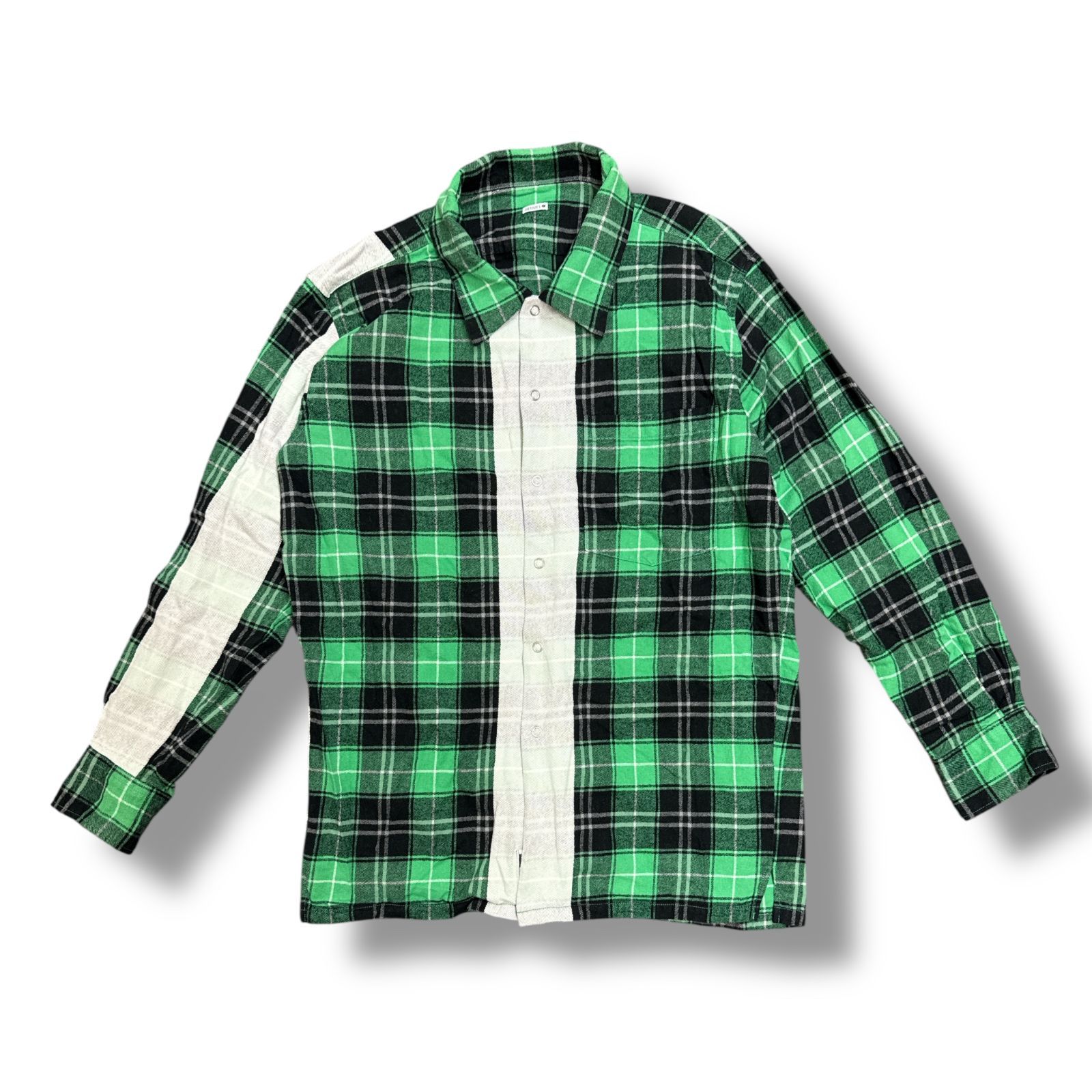 sacai 23aw ブァッファローチェックニット SEQUEL BUFFALO CHECK B.D L