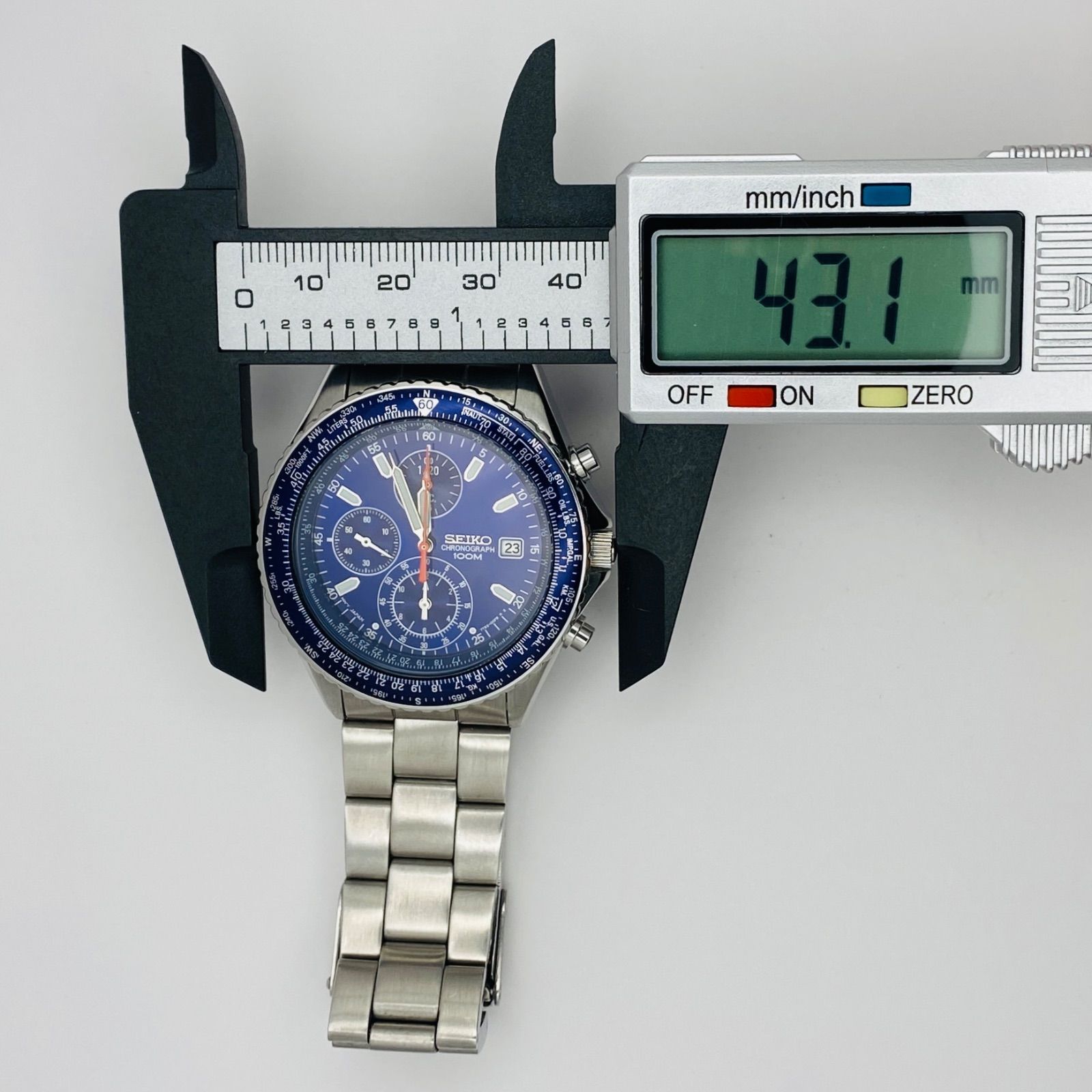 T097）良品 稼動品 SEIKO セイコー フライトマスター パイロット