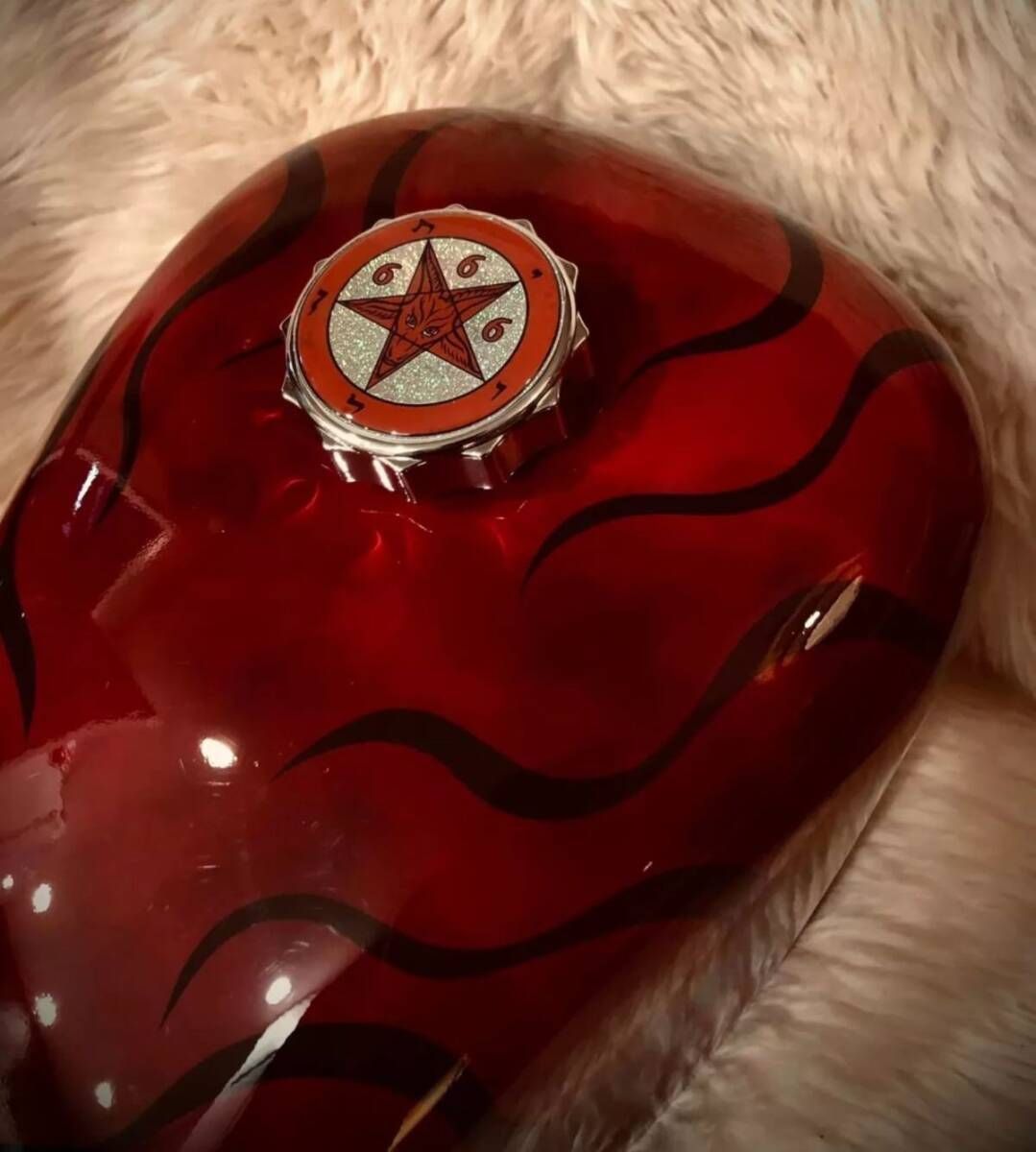 ショベル タンク ハーレー amf flh 純正 当時物 ビンテージ エボ パン