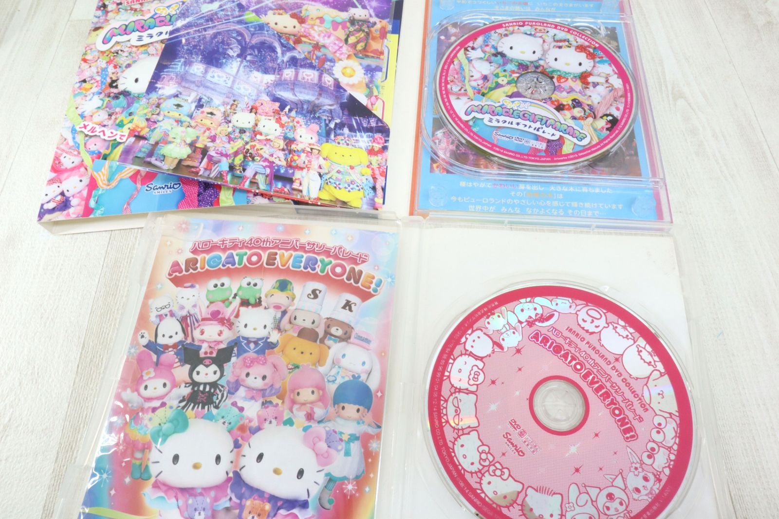 サンリオ DVD 2枚セット サンリオピューロランド ミラクルギフト