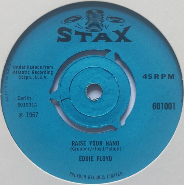 英7” Eddie Floyd Raise Your Hand 601001 Stax /00080 - メルカリ