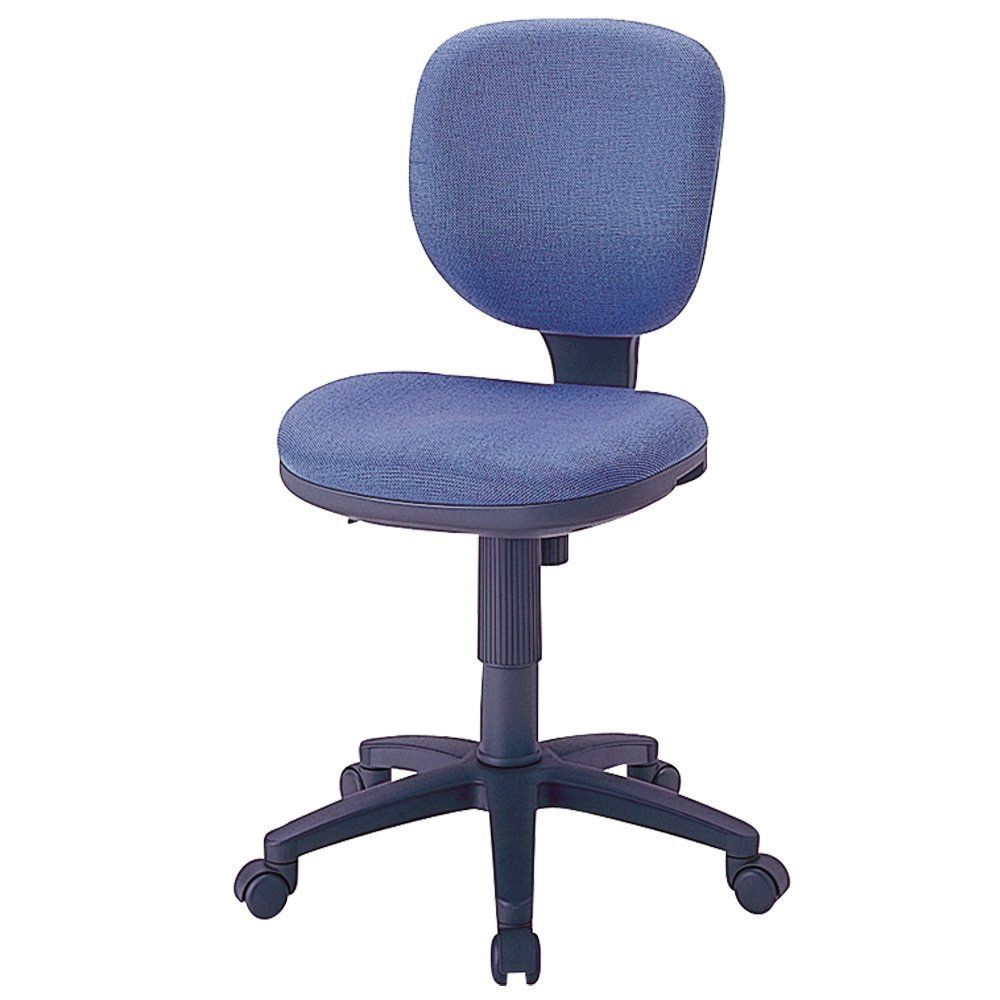 新着商品 ブルー ミドルバックタイプ ホーム-キッチン OAチェア