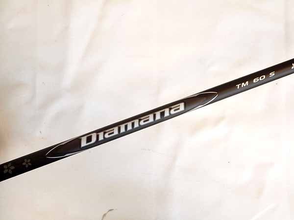 シャフトのみ テーラーメイド Qi35 LS ドライバー Diamana BLACK TM60 S 日本仕様