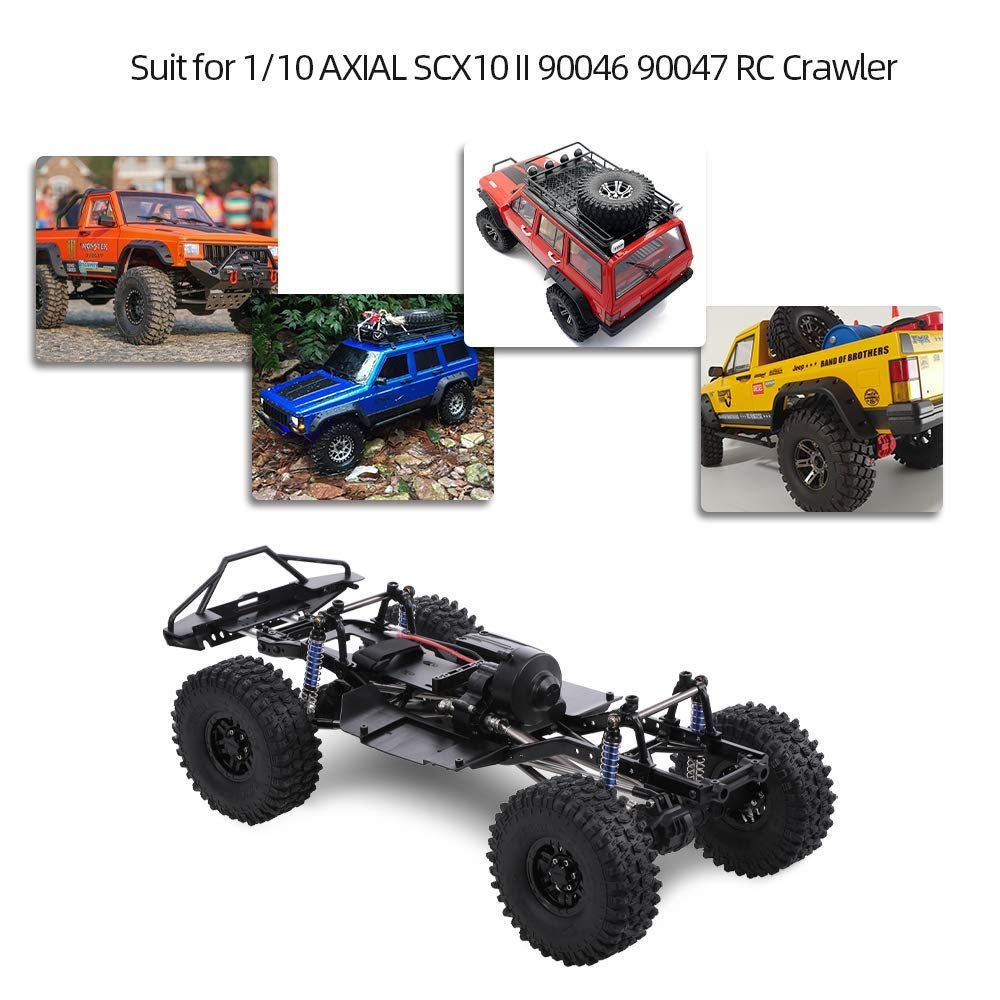 GoolRC ホイールベース シャーシ フレーム 313mm 1/10 AXIAL SCX10 II 90046 90047 RCクローラー  クライミング カーDIY - メルカリ