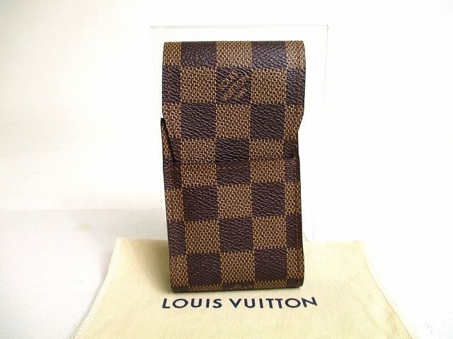 ルイヴィトン LOUIS VUITTON ダミエ エテュイ シガレット タバコケース タバコ入れ シガレットケース メンズ レディース