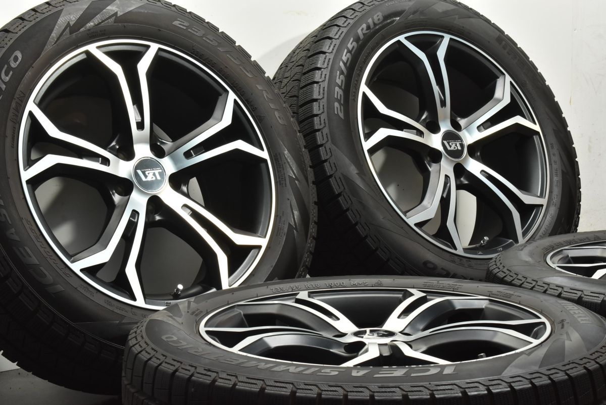 【バリ溝 美品】ピレリ235/55R18 ボルボ XC40 V90クロスカントリ バリ溝 美品】ピレリ235/55R18 ボルボ XC40 V90クロスカントリ
