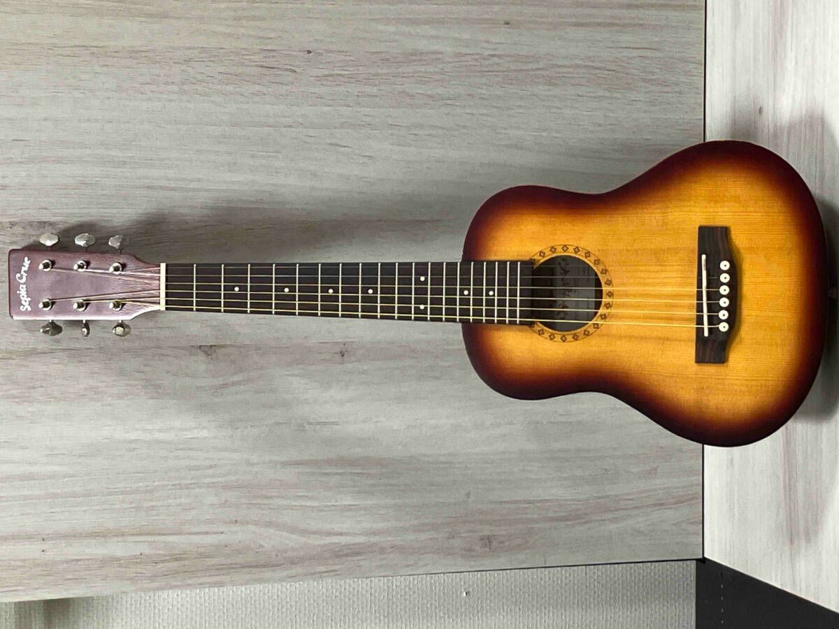 Sepia Crue W-60 TS ミニアコースティックギター ソフトケース付き