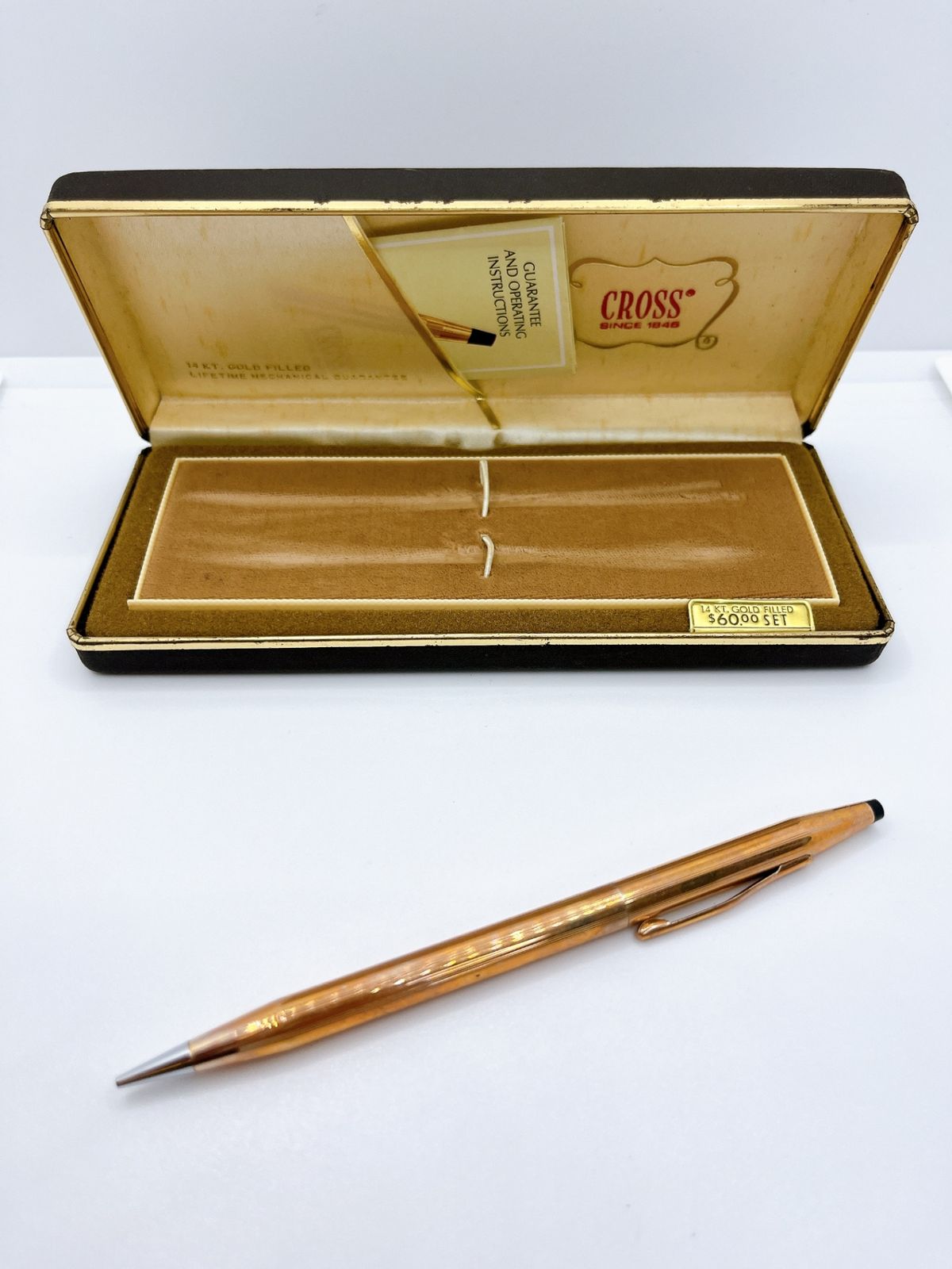 CROSS/クロス シャーペン ターン式 回転式 14K Gold Filled/14金 CROSS/クロス シャーペン ターン式 回転式 14K Gold Filled/14金