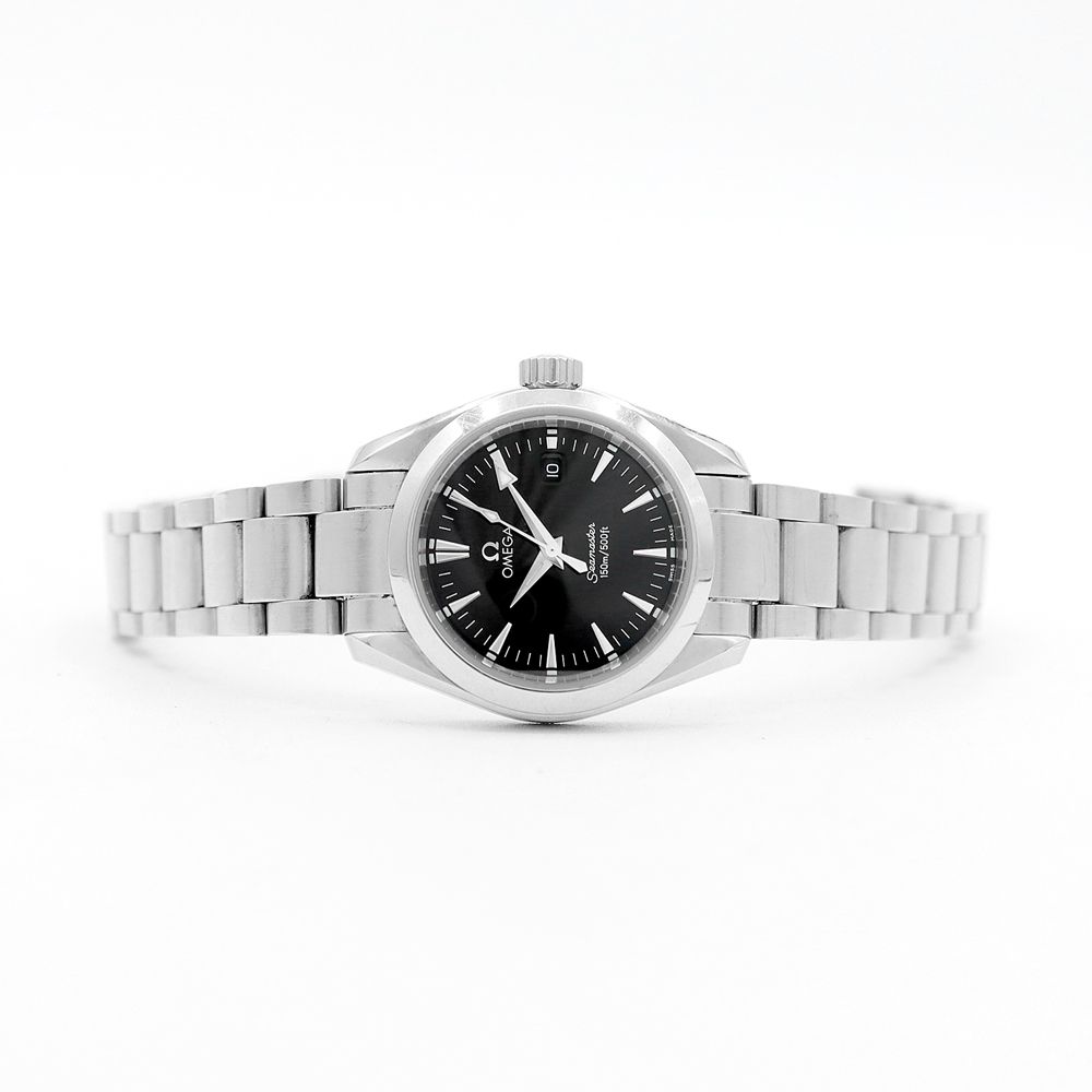 電池交換済 OMEGA オメガ シーマスター アクアテラ 2577.50 150m防水  