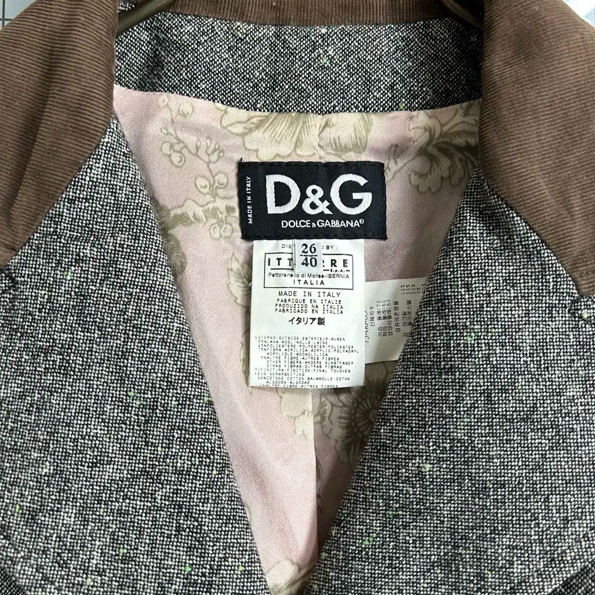 【美品】Dolce&Gabbanaドルチェ&ガッバーナ クロップドジャケット ドルチェ アンド ガッバーナ クロップド ジャケット - メルカリ