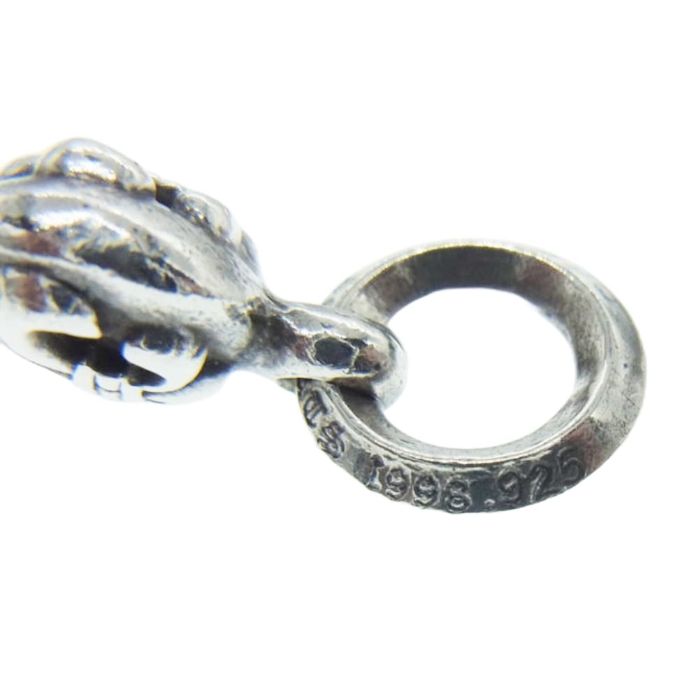 BSフレアチャーム ネックレス シルバー925 チェーン付き 3803 美品