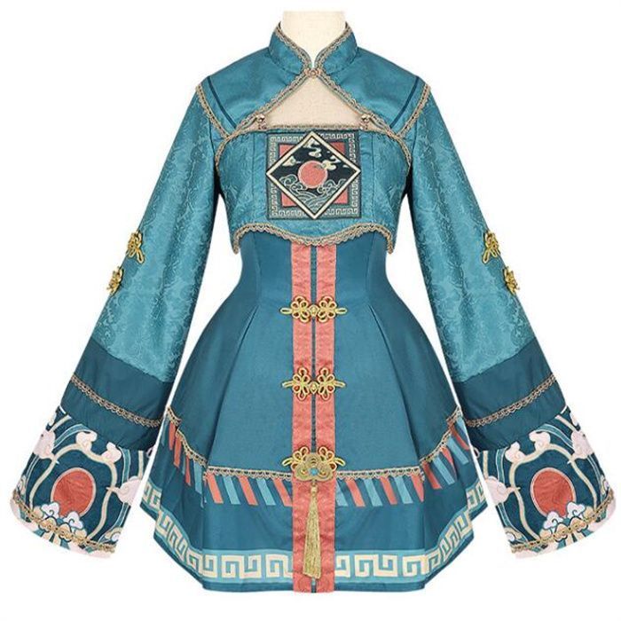 ハロウィン ロリータ 即購入OK中華風 チャイナ lolita