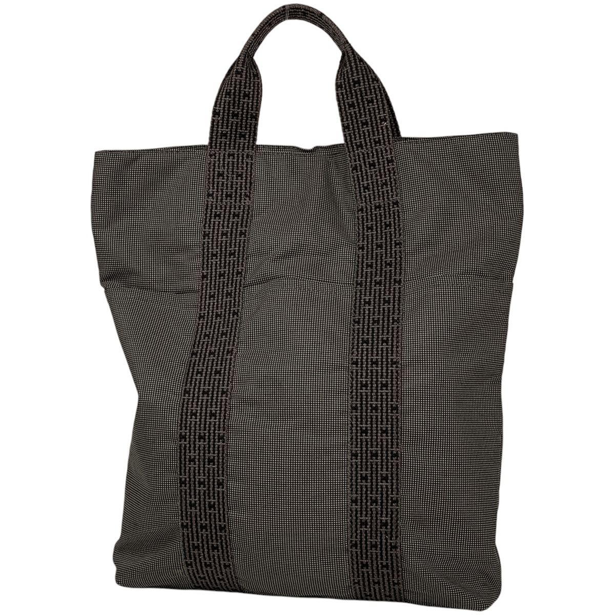 エルメス HERMES エールライン カバス Hロゴ ハンドバッグ トート 