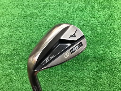 ミズノ Mizuno S23 カッパーコバルト 49°|07°S レフティ ウェッジ WG 純正特注シャフト フレックスR メンズ 男性用 左利き レフティ 左用 Bランク ゴルフクラブ