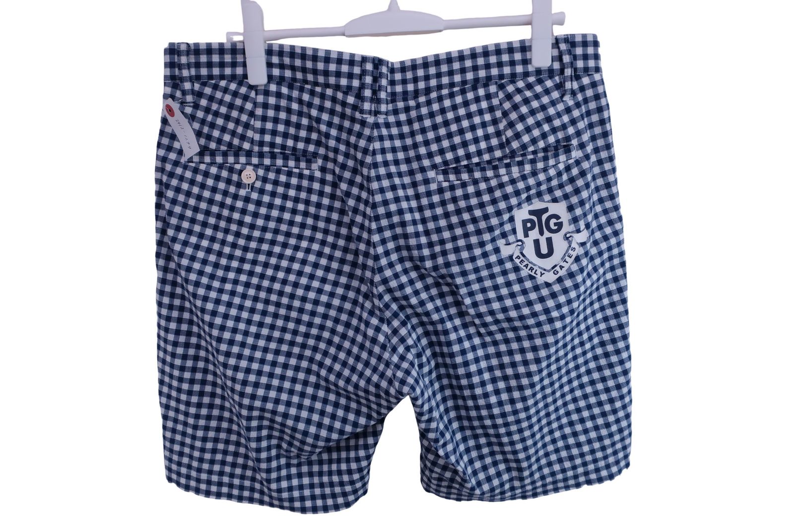 美品】PEARLY GATES ゴルフ ハーフパンツ ネイビー 紺 6 パーリー