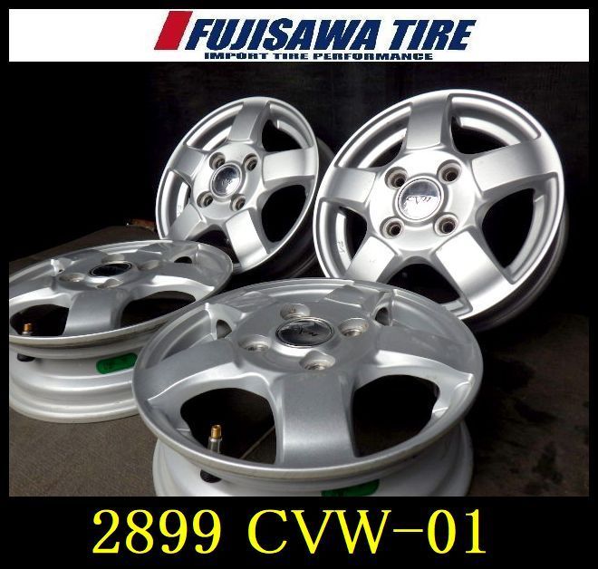 2899 B▲ ▲CVW-01▲12x3.5B 4穴 PCD100 45◆4本