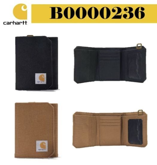 ☆SALE☆希少品 CARHARTT(カーハート) 三つ折り財布 B0000236 2色 送料