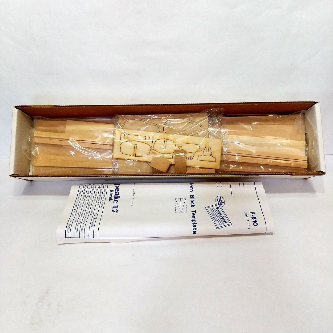 カヤック 模型キット 木製 USA製 CHESAPEAKE 17 KAYAC Chesapeake 17 Kayak Wooden Apprentice Skill Level 1 Wood