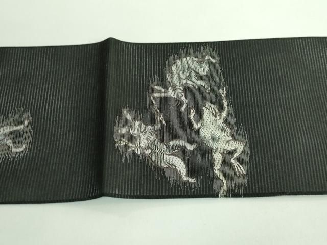 夏物 九寸名古屋帯