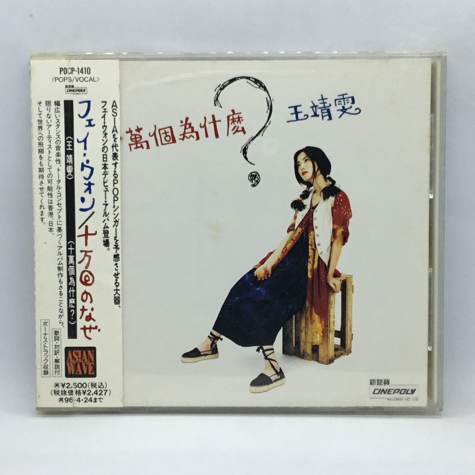 フェイウォン FAYE WONG CD 美品 帯付き 歌詞カード、対訳あり