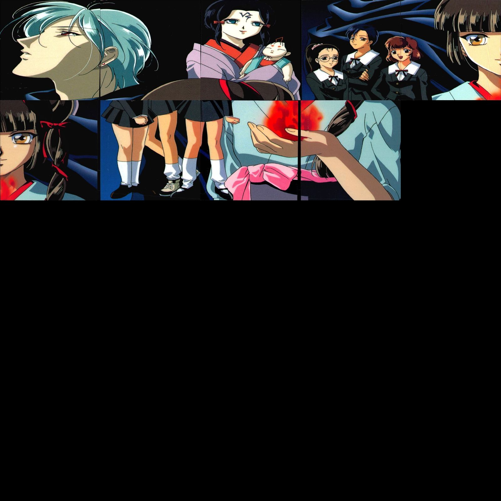 吸血姫 美夕 ヴァンパイア ミユ カード セミコンプ 垣野内成美