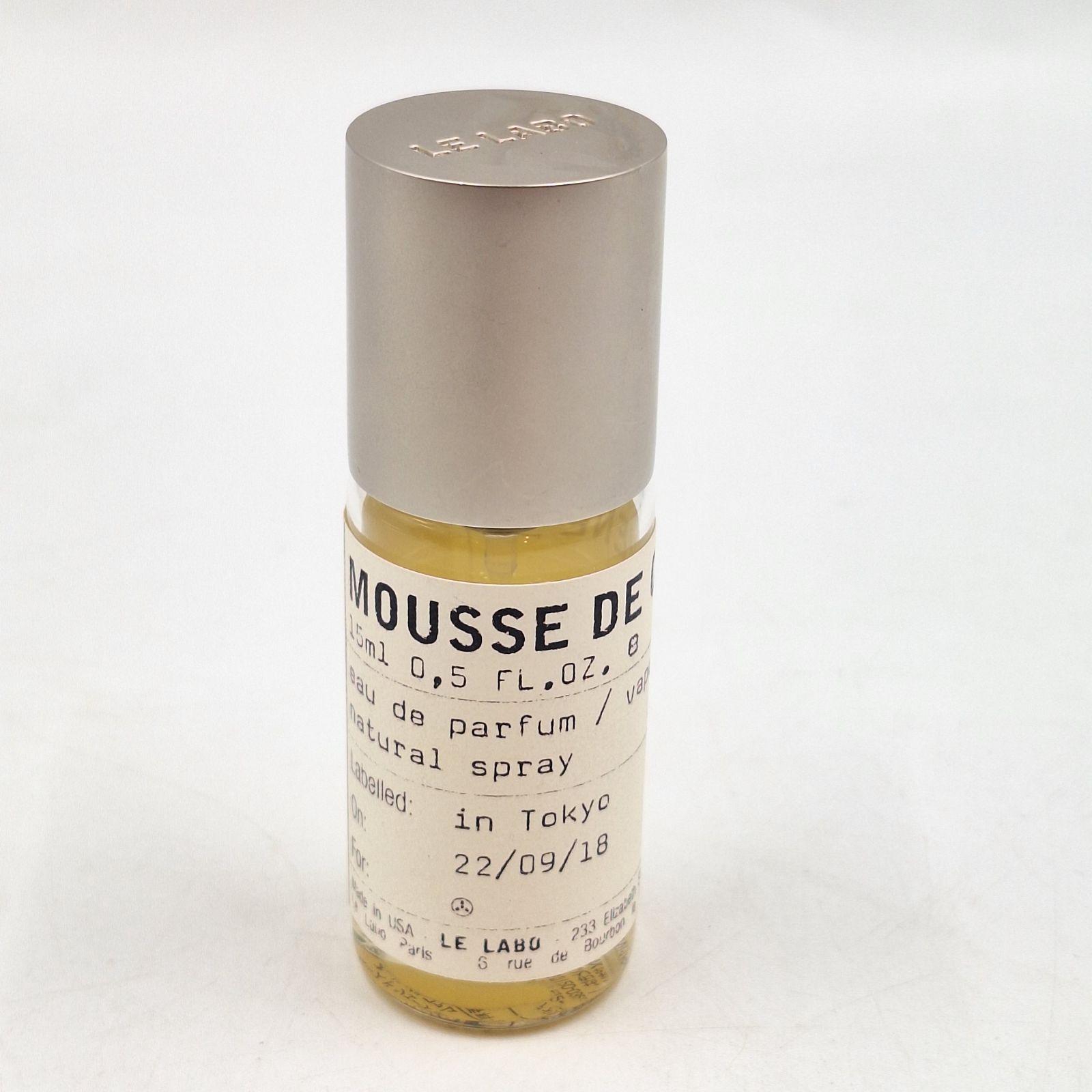 LE LABO MOUSSE DE CHENE 30 15ml 香水 LE LABO MOUSSE DE CHENE 30 ルラボ 15ml オード パルファム