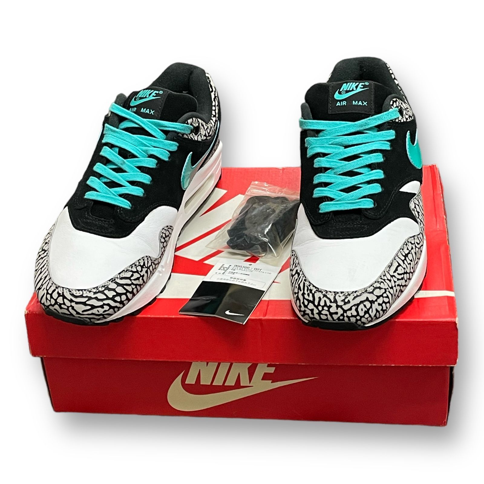 国内正規 美品 NIKE 17SS AIR MAX 1 PREMIUM RETRO ATMOS MEDIUM GREY 